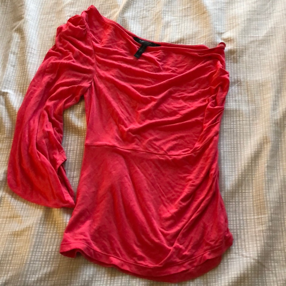 BCBG one Shoulder Top